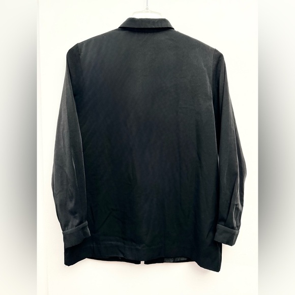 Vintage Eric Ryan Sport Red and Black Shirt Jacket with Geometric Patch Design - Picture 7 of 8